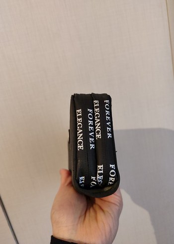 Fermuarlı Siyah Kadın Cüzdan - Görsel 3