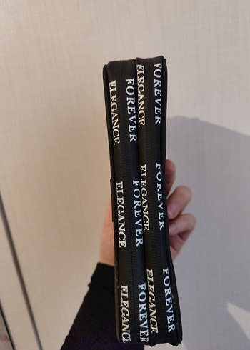 Fermuarlı Siyah Kadın Cüzdan - Görsel 2