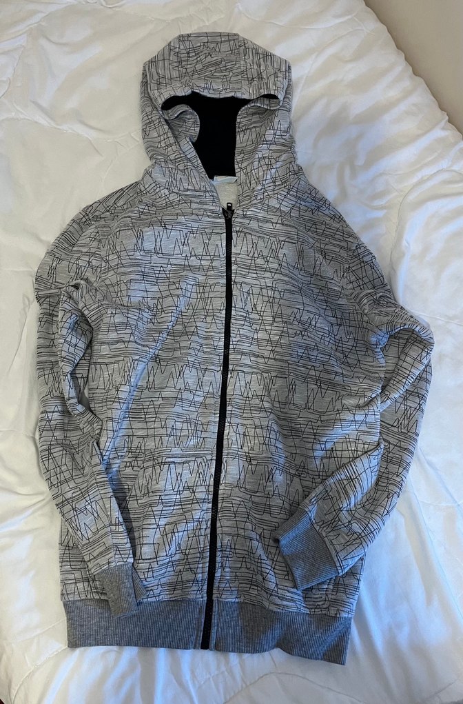 Fermuarlı Kapşonlu Sweatshirt - Görsel 2