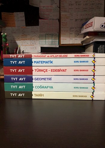 TYT AYT Soru Bankası Seti - 6 Kitap (Eşit Ağırlık-Sözel)