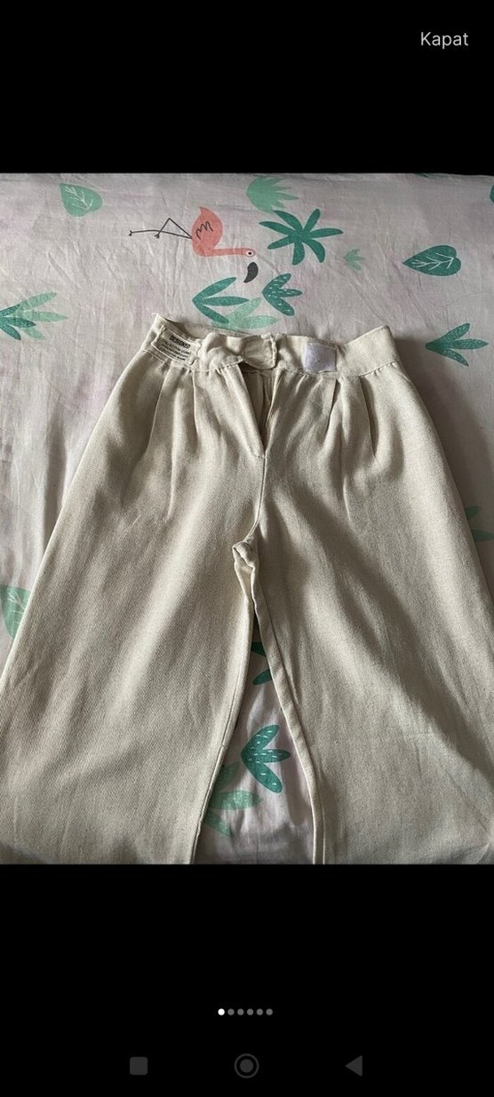 keten pantolon - Görsel 2