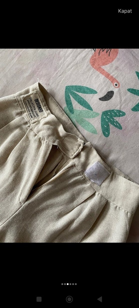 keten pantolon - Görsel 4