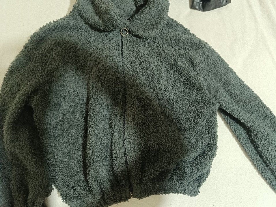 peluş ceket - Görsel 3