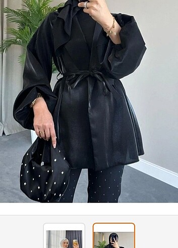Blazer abiye ceket