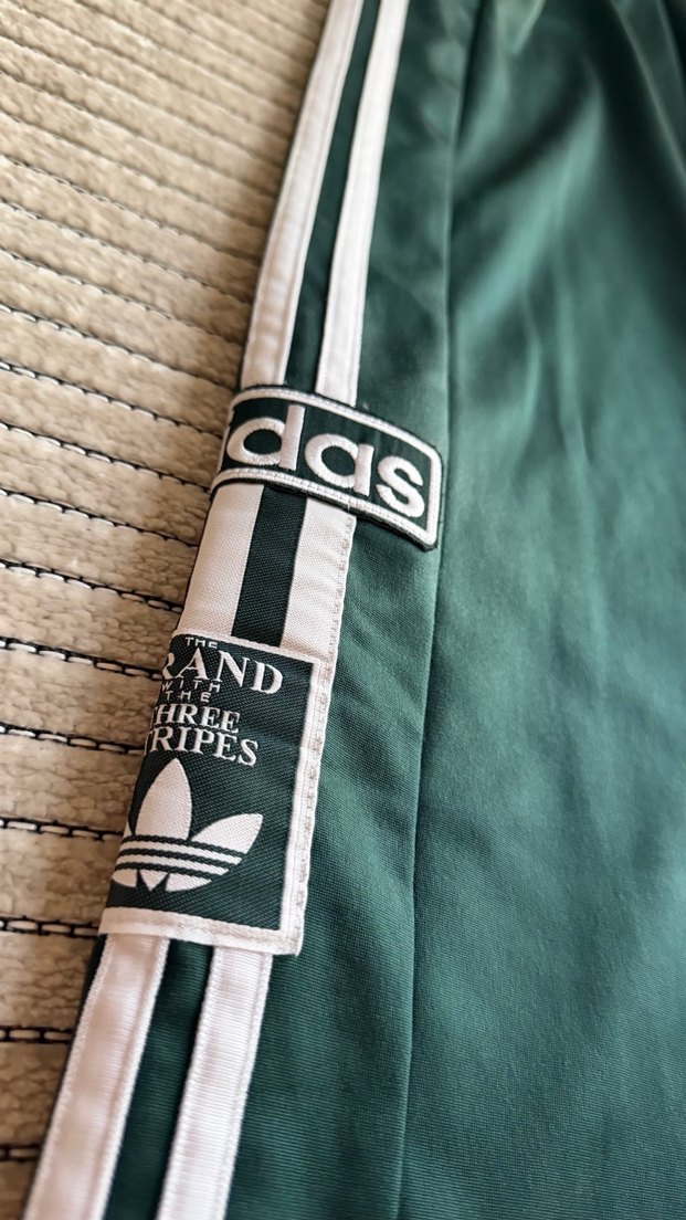 Parlak Yeşil Bol Kesim Eşofman Altı - Görsel 2