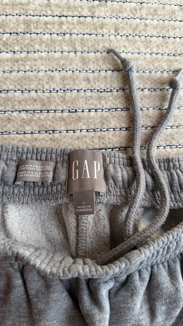 Gri Kadın Fermuarlı Rahat Eşofman Altı - Görsel 3