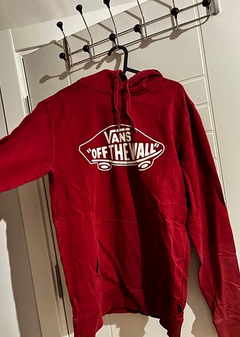 Vans bordo Kapüşonlu Sweatshirt