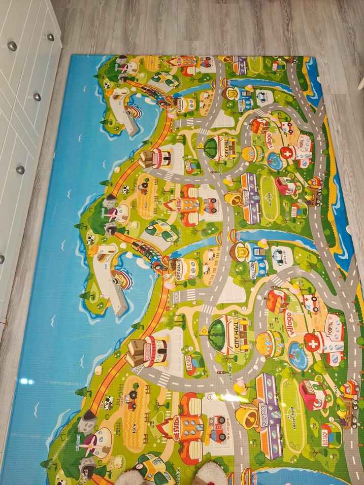 Unigo Comflor Fruit Farm 210x140 cm Oyun Matı - Görsel 2