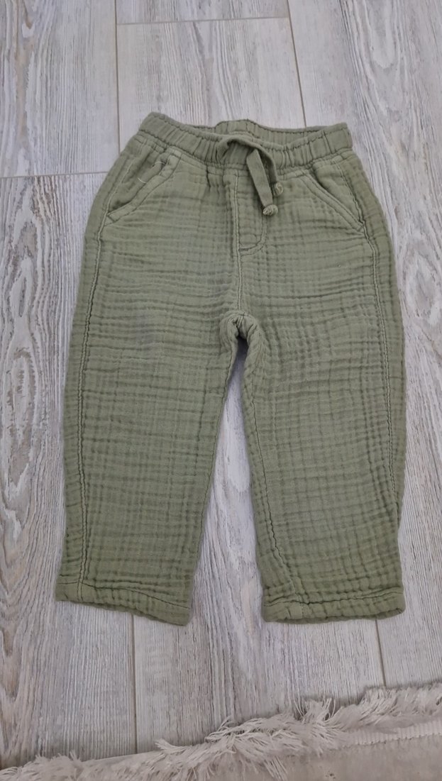 Erkek Çocuk Müslin Salaş Pantolon - Görsel 2