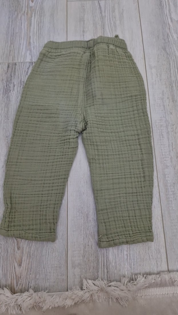Erkek Çocuk Müslin Salaş Pantolon - Görsel 3