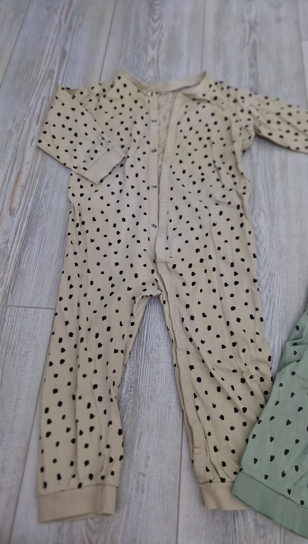 Uzun Kollu Pamuklu Bebek Tulum - Görsel 2