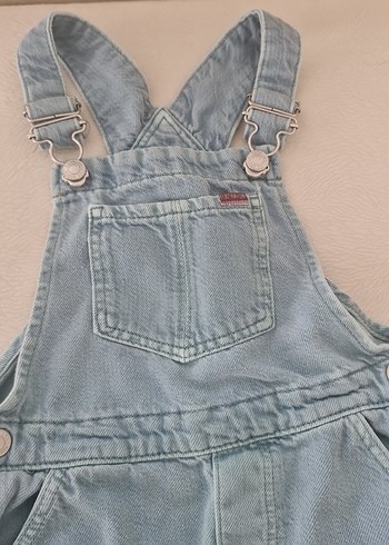 Denim Askılı Tulum salopet - Görsel 2