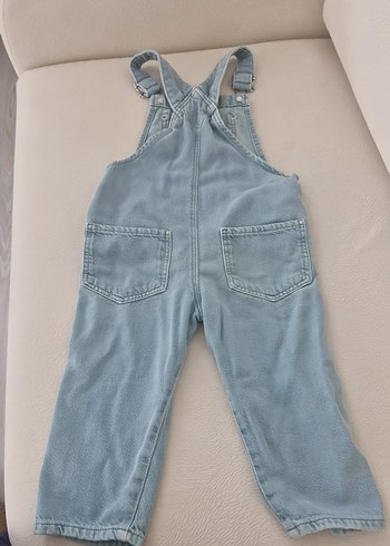 Denim Askılı Tulum salopet - Görsel 3