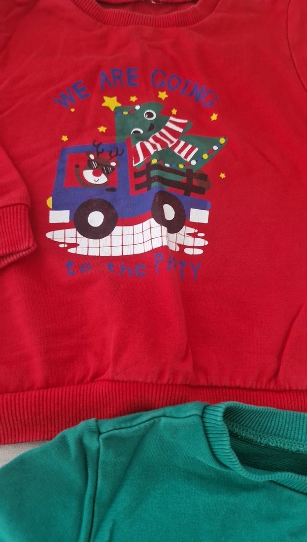 Erkek Çocuk Renkli Baskılı Sweatshirt - Görsel 3