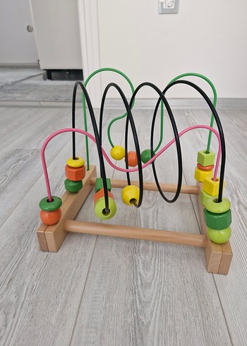 Beden Renk IKEA ahşap eğitici oyuncak