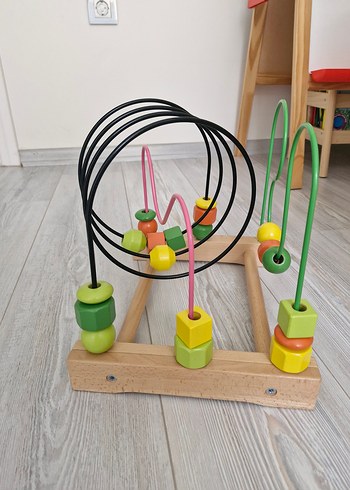 Beden IKEA ahşap eğitici oyuncak