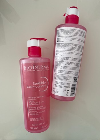 Bioderma Sensibio Köpüren Yüz Temizleyici Jel 500 ml