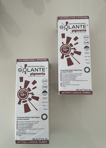 Solante Pigmenta SPF 50+ Güneş Koruyucu Losyon 150 ml