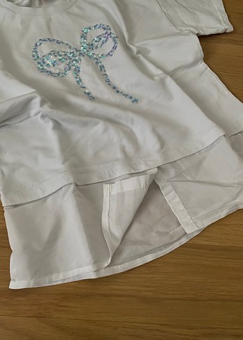 Koton Fiyonklu Tişört - Görsel 2