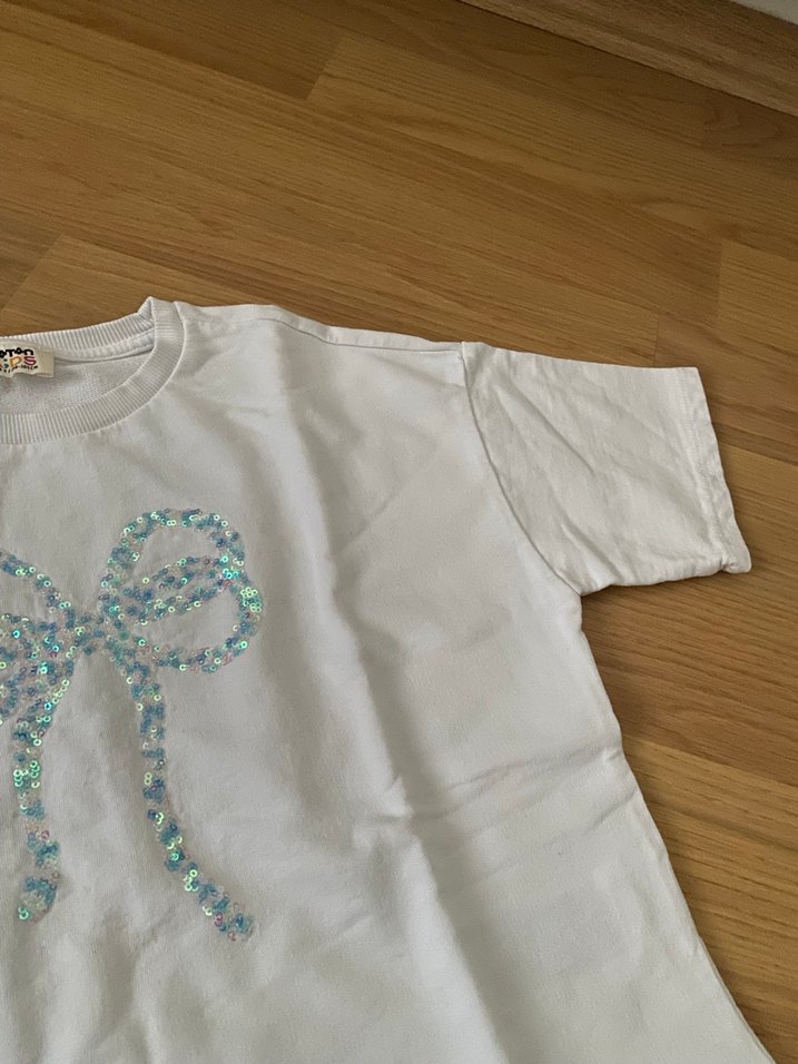 Koton Fiyonklu Tişört - Görsel 5