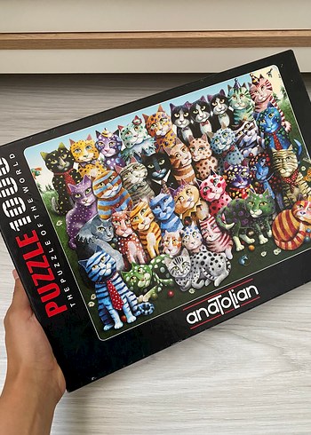 Beden Anatolian ve clementoni puzzle
