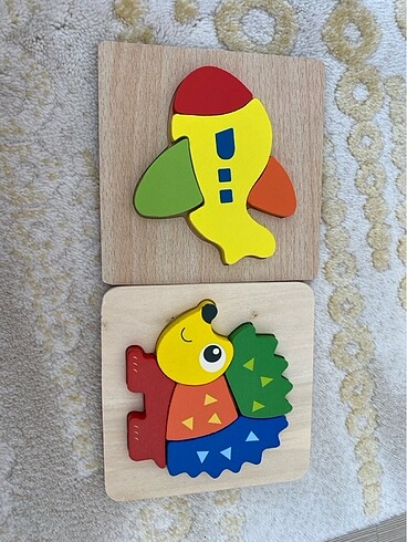 2li ahşap puzzle