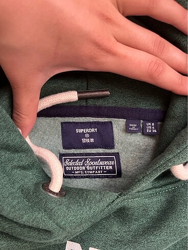 s Beden yeşil Renk superdry sweatshirt
