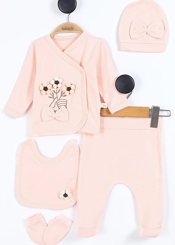 Nakışlı Pembe Bebek Hastane Seti - Görsel 2