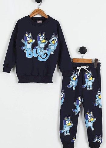 Marvel Siyah Erkek Çocuk Sweatshirt ve Eşofman Takımı - Görsel 2