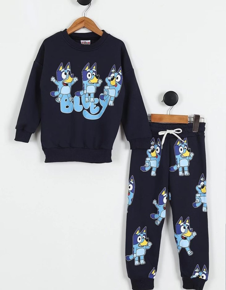 Marvel Siyah Erkek Çocuk Sweatshirt ve Eşofman Takımı - Görsel 2