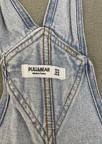 Mavi Denim Kadın Midi Boy Bol Tulum - Görsel 2