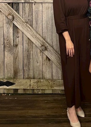 Kahverengi tulum - Görsel 2