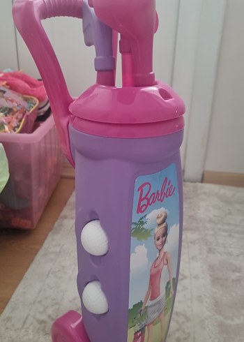 Barbie Temalı Çocuk Termos Şişesi - Pembe