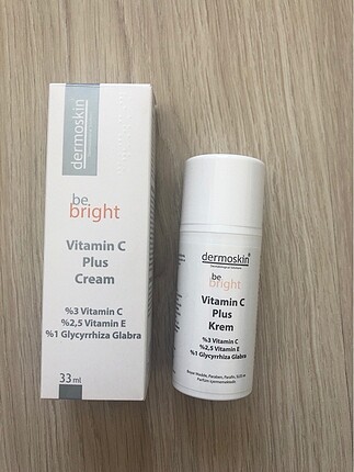 Dernoskin be bright Vitamin C Plus Cream