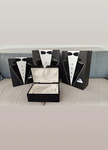 DAMAT BOHÇA ÇEYİZ KUTU SETİ - Görsel 4