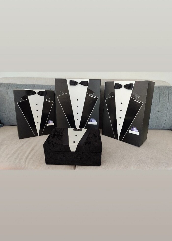 DAMAT BOHÇA ÇEYİZ KUTU SETİ - Görsel 3