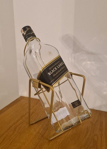 JOHNNIE WALKER BLACK LABEL SALINCAKLI BOŞ ŞİŞE - Görsel 4