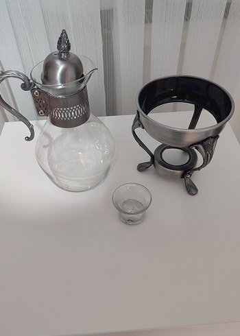 ALTTAN ISITMALI SEMAVER ÇAYDANLIK GÜMÜŞ - Görsel 2