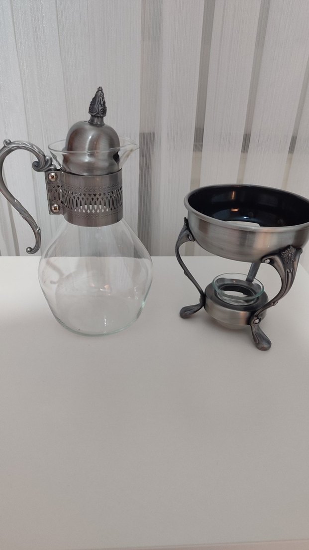 ALTTAN ISITMALI SEMAVER ÇAYDANLIK GÜMÜŞ - Görsel 5