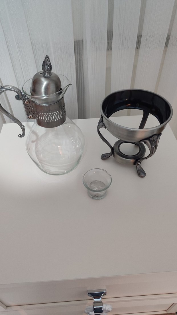 ALTTAN ISITMALI SEMAVER ÇAYDANLIK GÜMÜŞ - Görsel 2