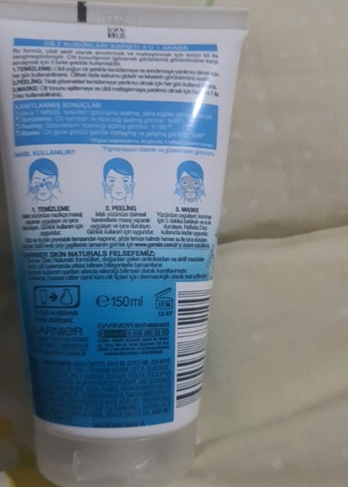 Garnier 3'ü bir arada piling  - Görsel 2