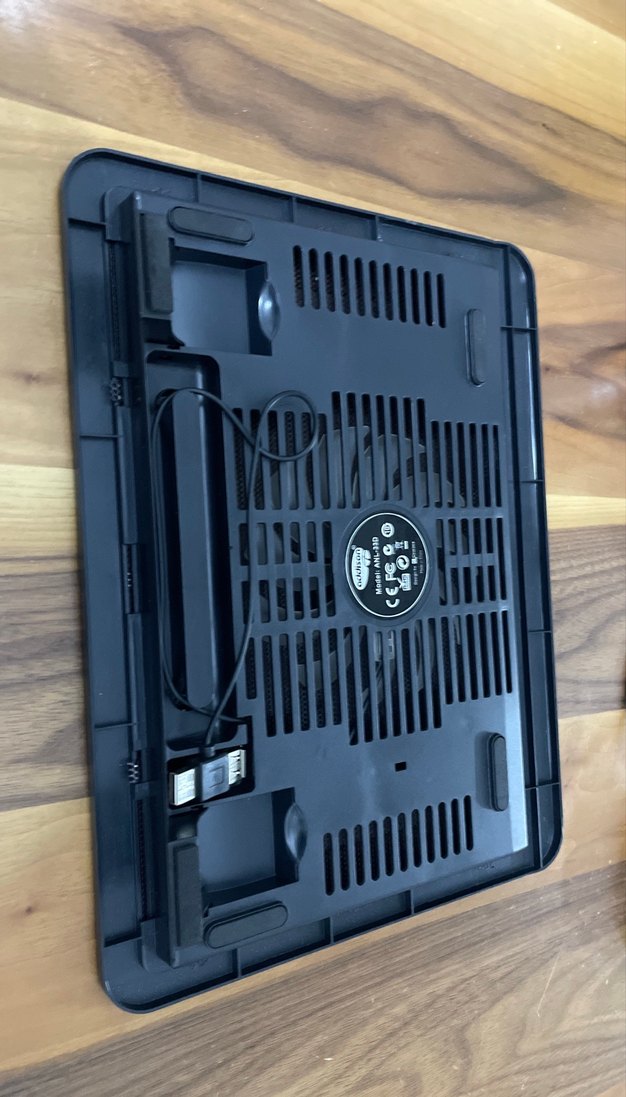 Siyah Laptop Soğutucu Fan - Görsel 2