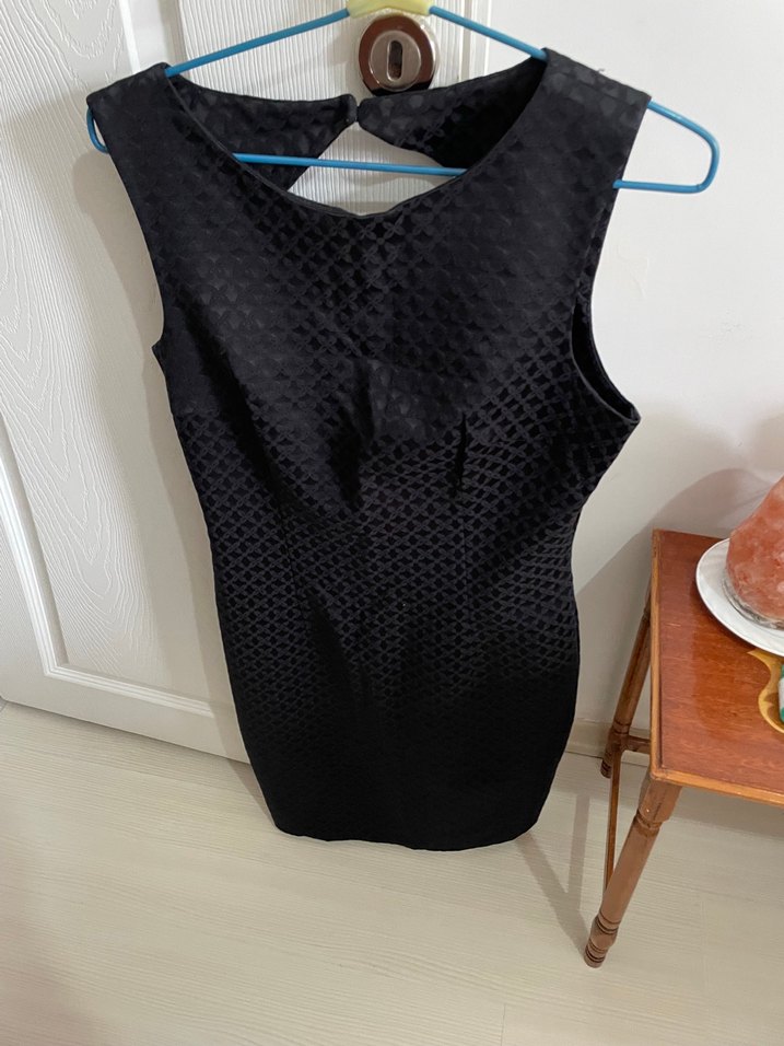 SıyahMidi Kadın Elbise fıyatı dustu - Görsel 2