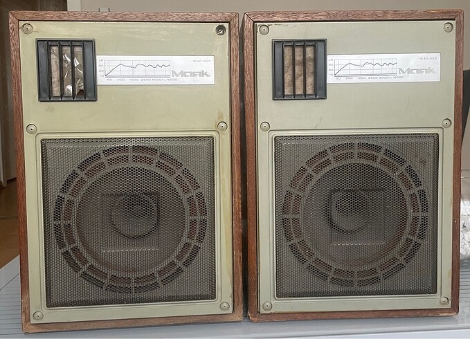 Eski müzik seti ve hoparlör - Görsel 8