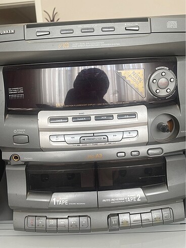 Eski müzik seti ve hoparlör - Görsel 4