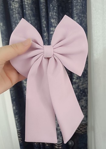 Kız Çocukları İçin Kırmızı ve Pembe Fiyonk Toka - Görsel 15