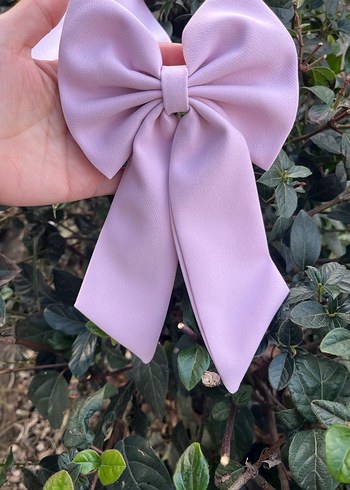 Kız Çocukları İçin Kırmızı ve Pembe Fiyonk Toka - Görsel 7