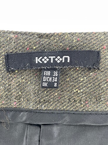36 Beden yeşil Renk Koton Mini Şort %70 İndirimli.