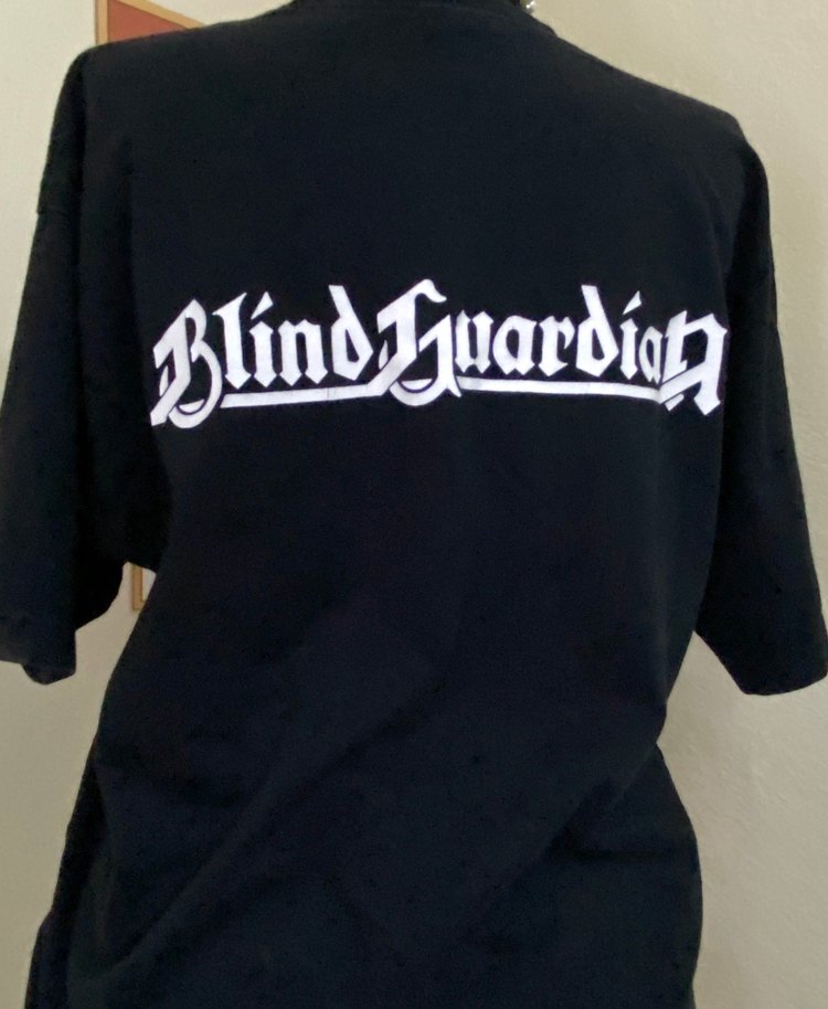 Lacivert Baskılı Kısa Kollu Oversize Tişört - Görsel 3