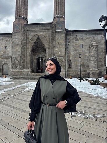 Diğer Jile Elbise Yeşil